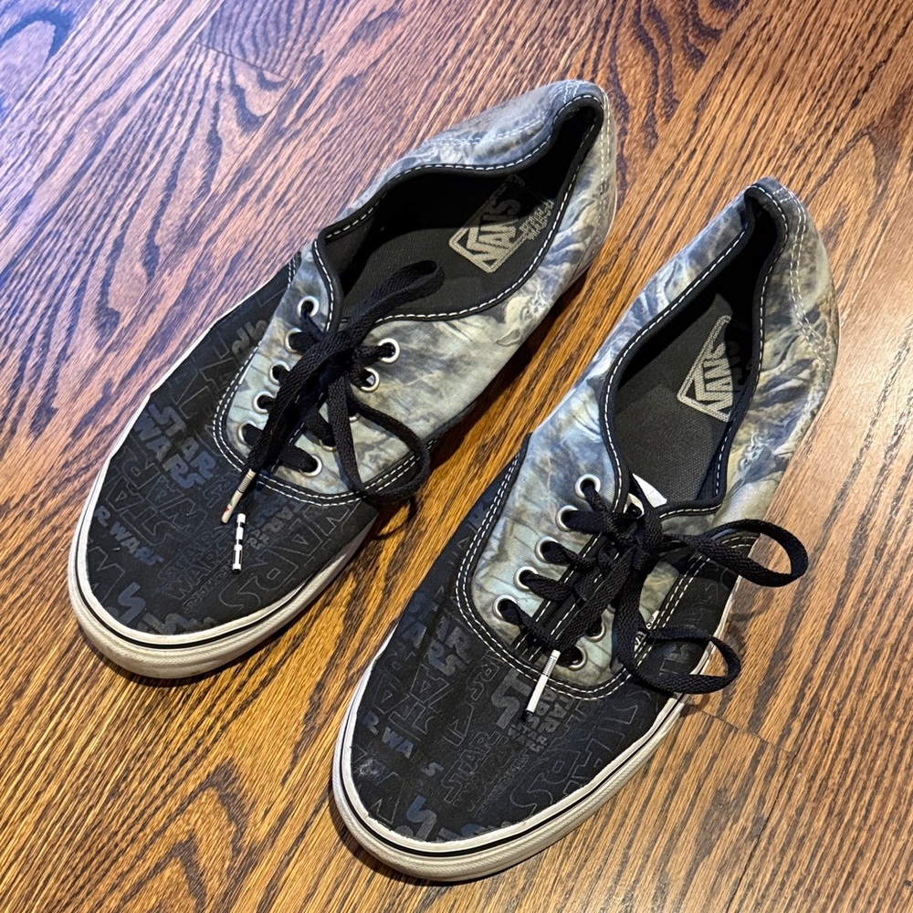 B17 Vans Star Wars Men’s 12 Black and Gray Sneakers